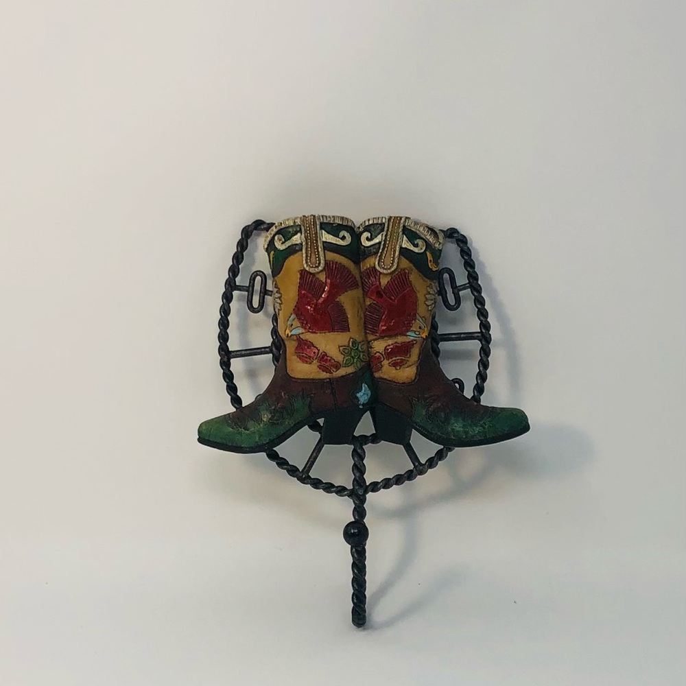 Western Boot Hanger Heavy wire Construction
